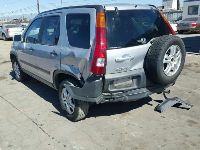 JHLRD78843C018733 - 2003 HONDA CR-V EX SILVER photo 3