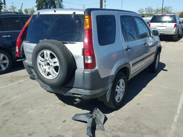 JHLRD78843C018733 - 2003 HONDA CR-V EX SILVER photo 4