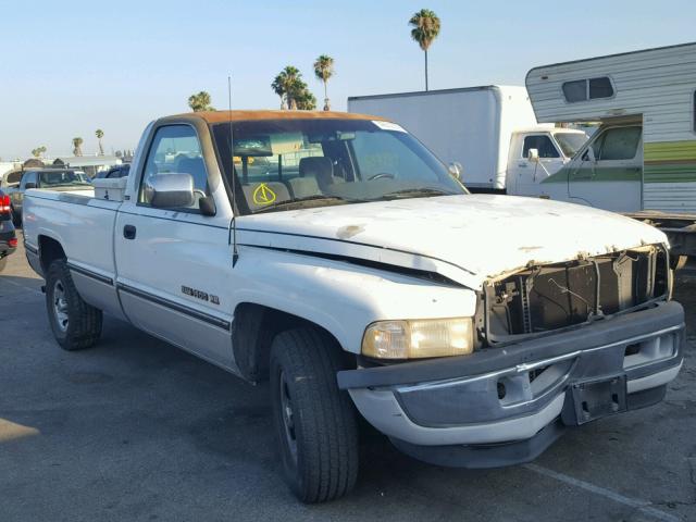 1B7HC16Y6SS373709 - 1995 DODGE RAM 1500 WHITE photo 1