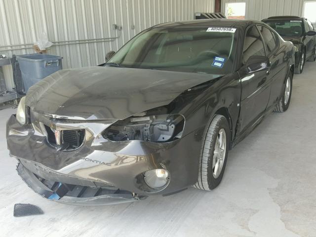 2G2WP552781111727 - 2008 PONTIAC GRAND PRIX BLACK photo 2