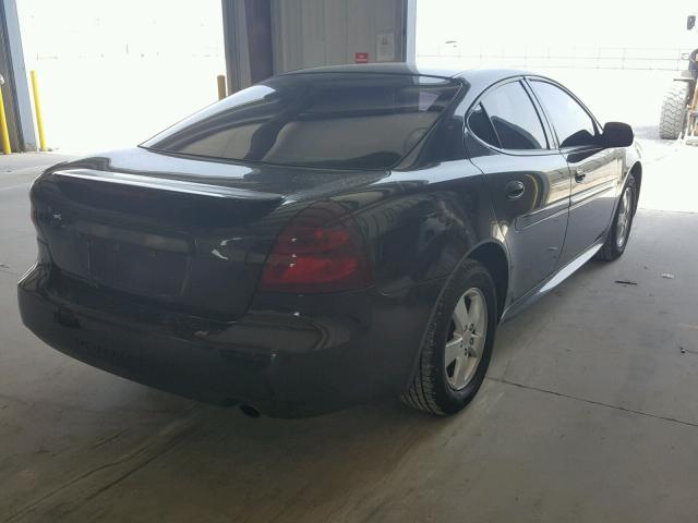 2G2WP552781111727 - 2008 PONTIAC GRAND PRIX BLACK photo 4