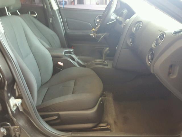 2G2WP552781111727 - 2008 PONTIAC GRAND PRIX BLACK photo 5