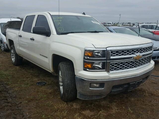 3GCPCRECXEG294894 - 2014 CHEVROLET SILVERADO WHITE photo 1