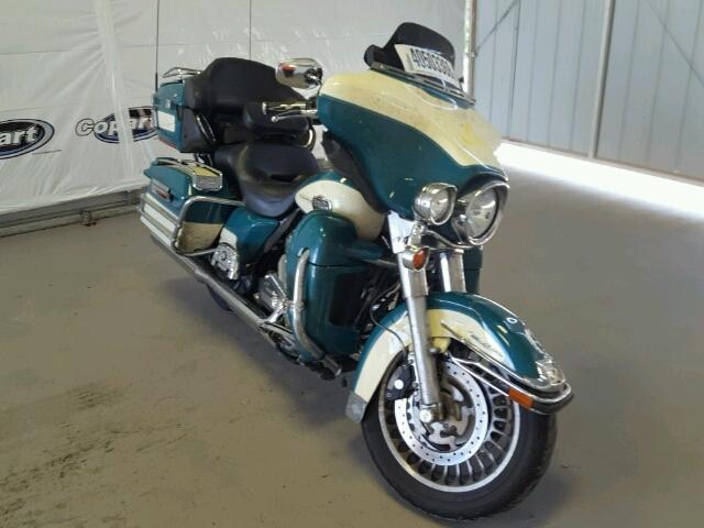 1HD1FC4159Y659941 - 2009 HARLEY-DAVIDSON FLHTCU TEAL photo 1