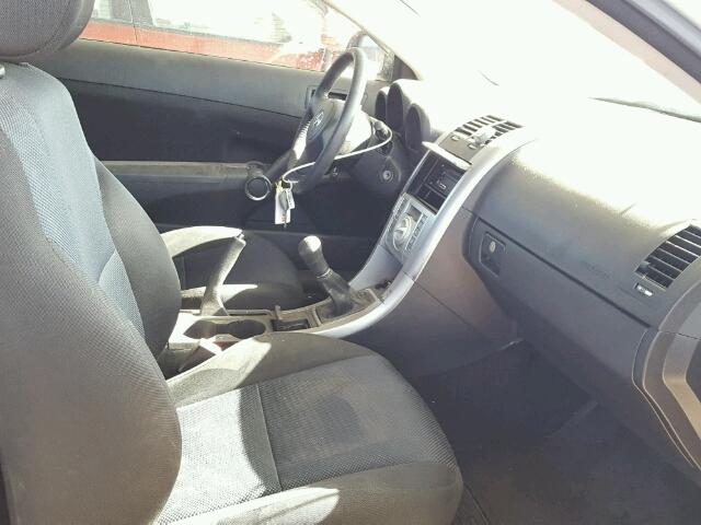 JTKDE177250009973 - 2005 TOYOTA SCION TC 银色 照片 5