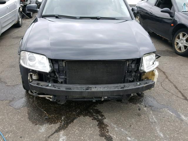 WVWYH63BX3E122853 - 2003 VOLKSWAGEN PASSAT GLX BLACK photo 9