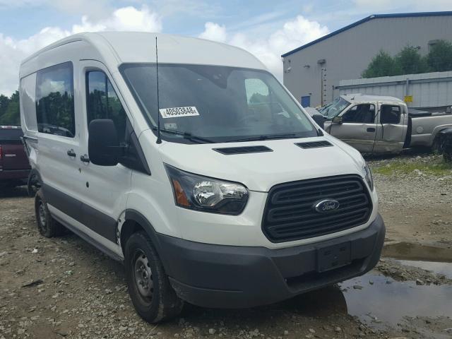 1FTYE1CM7JKA50277 - 2018 FORD TRANSIT T- WHITE photo 1