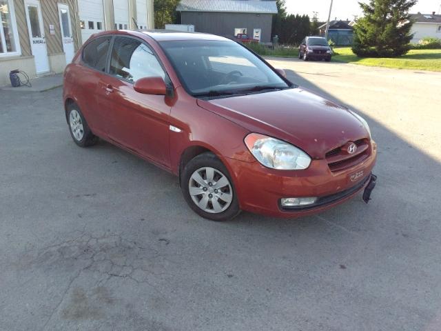 KMHCN35C28U097849 - 2008 HYUNDAI ACCENT BAS RED photo 1