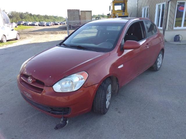 KMHCN35C28U097849 - 2008 HYUNDAI ACCENT BAS RED photo 2