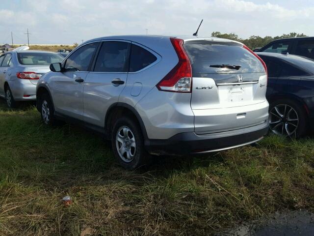 3CZRM3H31DG708541 - 2013 HONDA CR-V SILVER photo 3