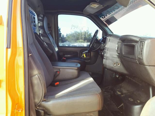 1GBE5C1265F517711 - 2005 CHEVROLET C5500 C5C0 ORANGE photo 5