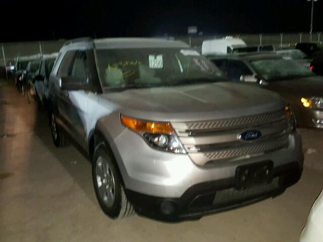 1FM5K7B85DGB38850 - 2013 FORD EXPLORER SILVER photo 1