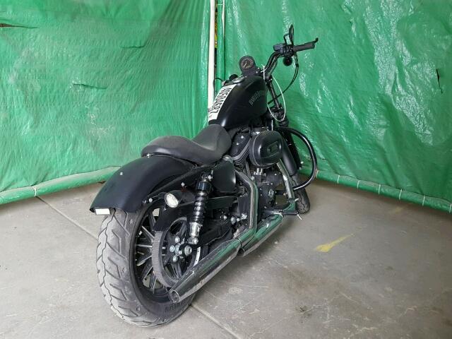 1HD4LE219DC447893 - 2013 HARLEY-DAVIDSON XL883 IRON BLACK photo 4