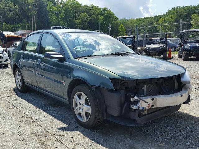 1G8AJ58F67Z199076 - 2007 SATURN ION LEVEL GREEN photo 1