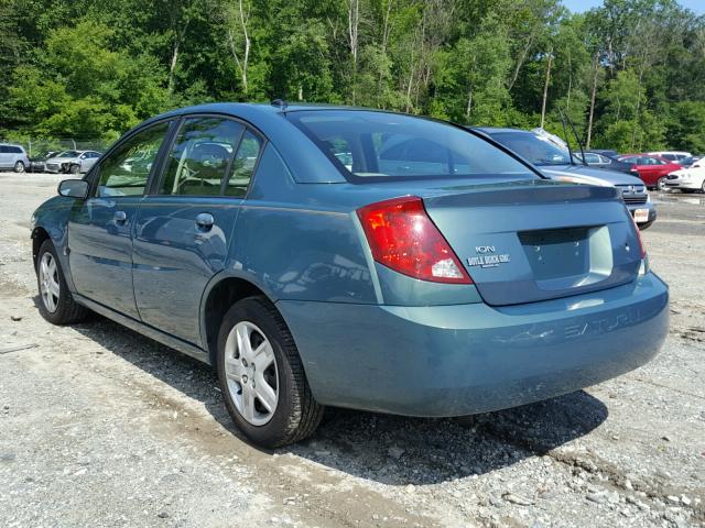 1G8AJ58F67Z199076 - 2007 SATURN ION LEVEL GREEN photo 3