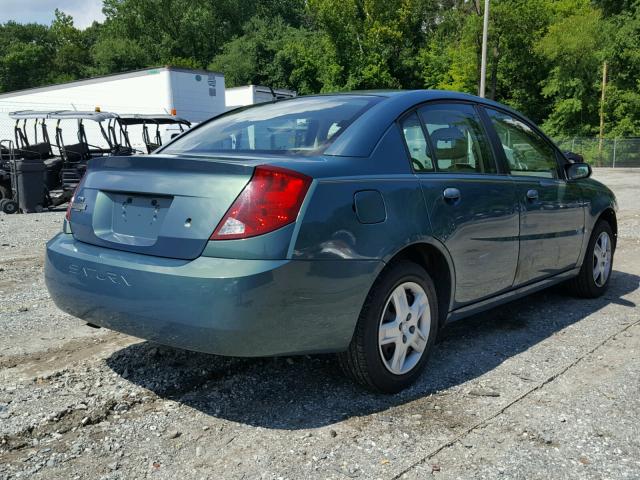 1G8AJ58F67Z199076 - 2007 SATURN ION LEVEL GREEN photo 4