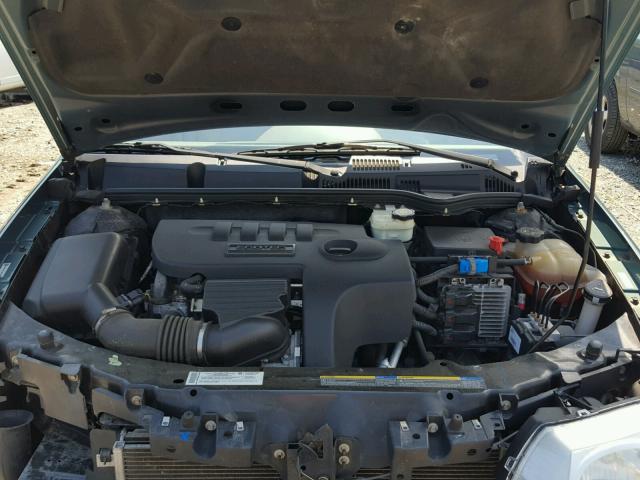 1G8AJ58F67Z199076 - 2007 SATURN ION LEVEL GREEN photo 7
