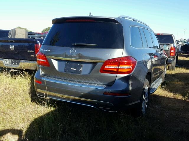 4JGDF6EE1HA885088 - 2017 MERCEDES-BENZ GLS GRAY photo 4