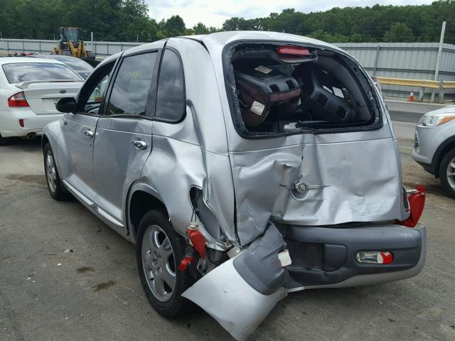 3C4FY48B03T618331 - 2003 CHRYSLER PT CRUISER SILVER photo 3