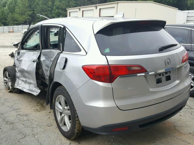 5J8TB3H35DL009838 - 2013 ACURA RDX BASE SILVER photo 3