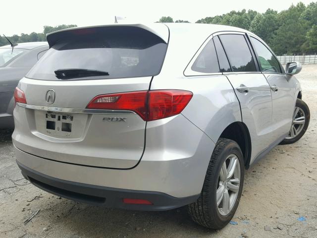 5J8TB3H35DL009838 - 2013 ACURA RDX BASE SILVER photo 4