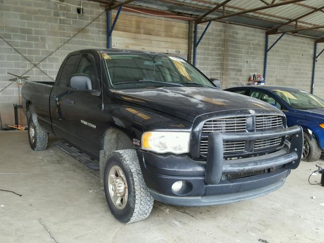 3D7KU28WX3G772853 - 2003 DODGE RAM 2500 S BLACK photo 1