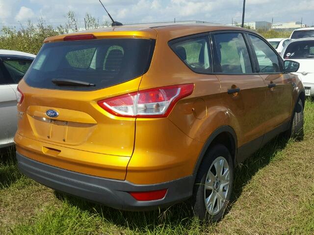 1FMCU0F76GUC26273 - 2016 FORD ESCAPE S ORANGE photo 4