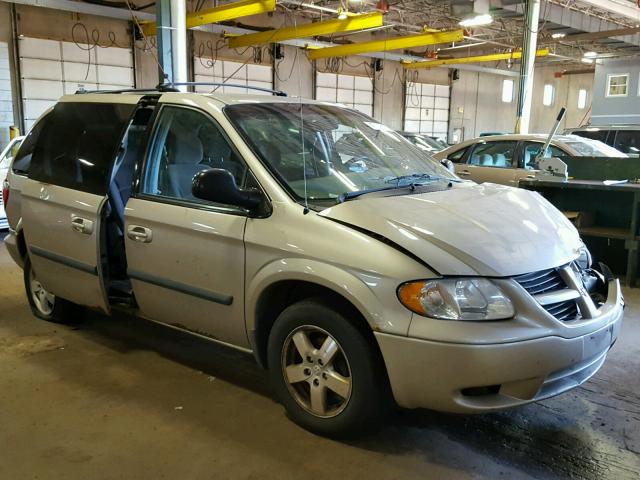 1D8GP45R07B247995 - 2007 DODGE CARAVAN SX TAN photo 1