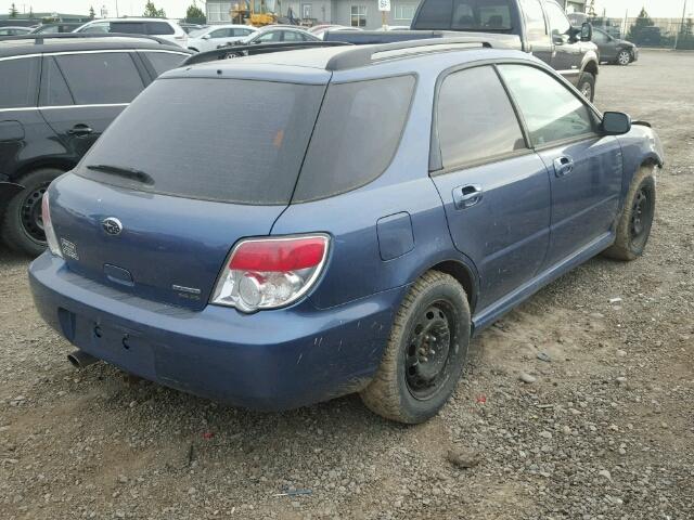 JF1GG61677H817937 - 2007 SUBARU IMPREZA 2. BLUE photo 4