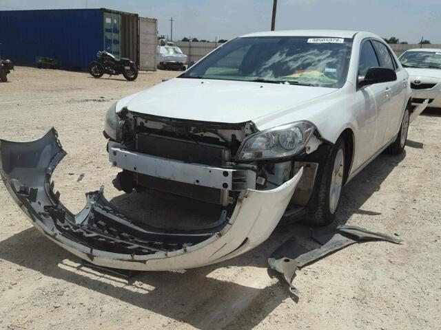 1G1ZB5E19BF119688 - 2011 CHEVROLET MALIBU LS თეთრი ფოტო 2