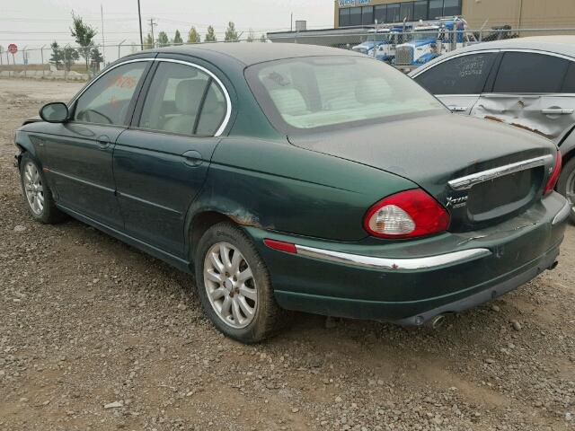 SAJGA51C84WD60819 - 2004 JAGUAR X-TYPE 3.0 GREEN photo 3