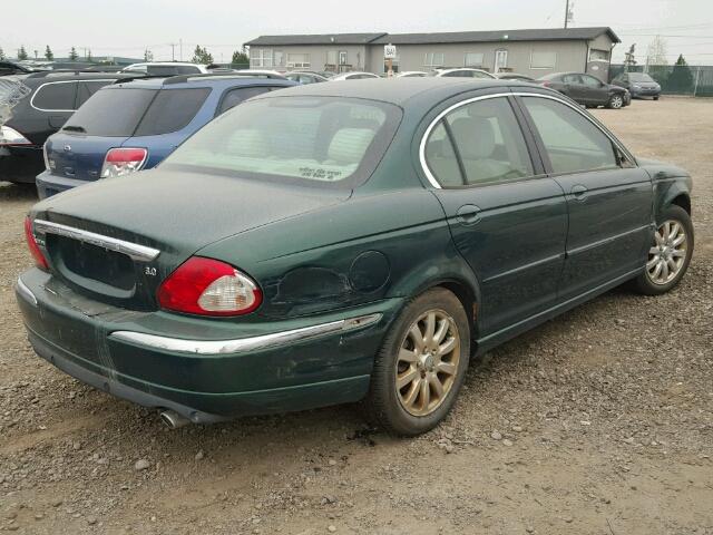 SAJGA51C84WD60819 - 2004 JAGUAR X-TYPE 3.0 GREEN photo 4