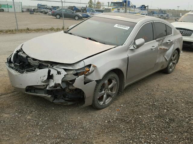 19UUA96599A801914 - 2009 ACURA TL SILVER photo 2