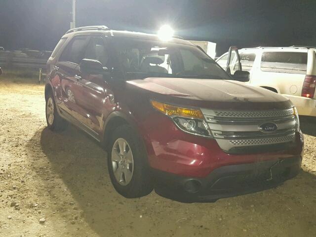 1FM5K7B91EGB72391 - 2014 FORD EXPLORER RED photo 1