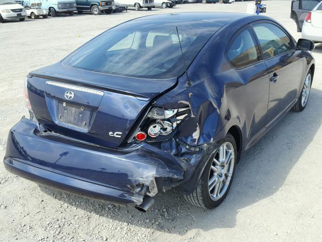 JTKDE167580231042 - 2008 TOYOTA SCION TC 蓝色 照片 4