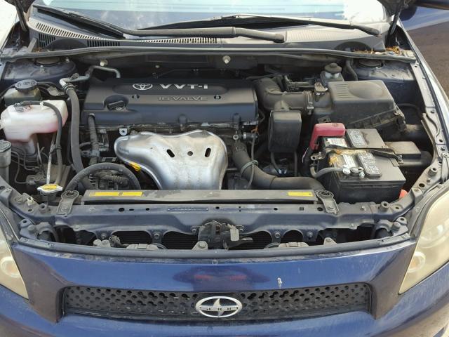 JTKDE167580231042 - 2008 TOYOTA SCION TC 蓝色 照片 7