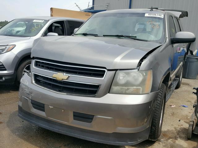 1GNFC13578R219311 - 2008 CHEVROLET TAHOE C150 GRAY photo 2