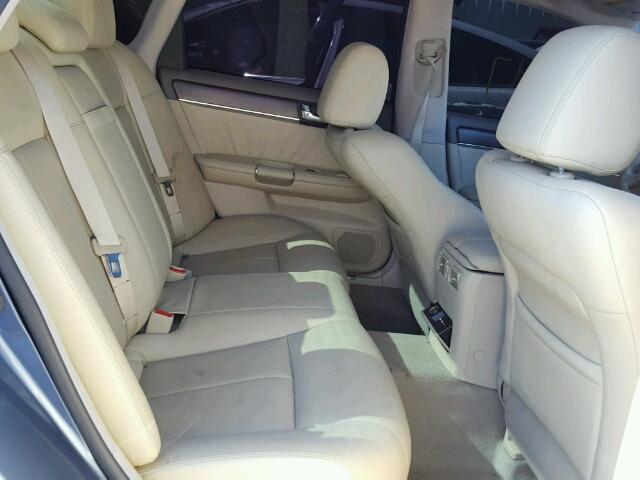 JNKBY01E68M500839 - 2008 INFINITI M45 BASE BLUE photo 6