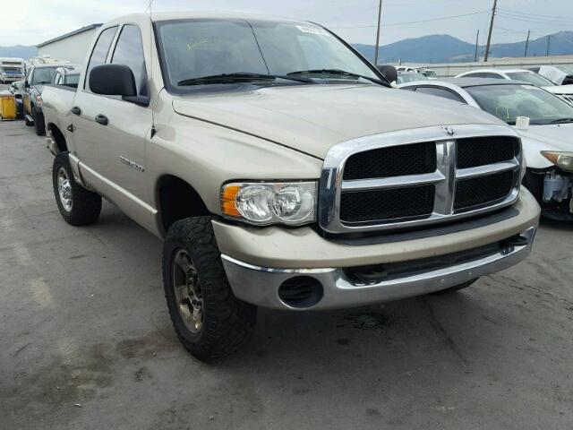 1D7KU28D74J281154 - 2004 DODGE RAM 2500 S GOLD photo 1