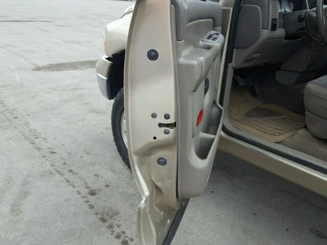 1D7KU28D74J281154 - 2004 DODGE RAM 2500 S GOLD photo 10