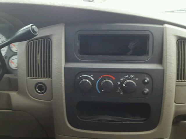 1D7KU28D74J281154 - 2004 DODGE RAM 2500 S GOLD photo 9