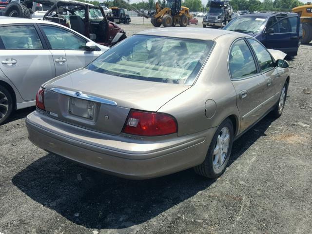 1MEHM55S23G602567 - 2003 MERCURY SABLE LS P GOLD photo 4