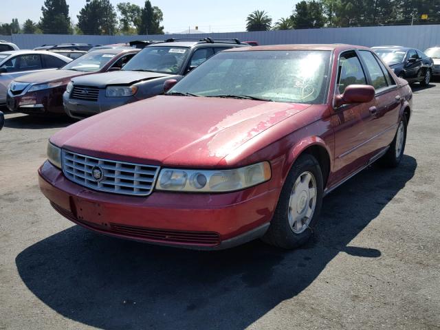 1G6KS54Y6XU935092 - 1999 CADILLAC SEVILLE SL RED photo 2