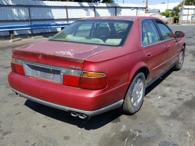 1G6KS54Y6XU935092 - 1999 CADILLAC SEVILLE SL RED photo 4