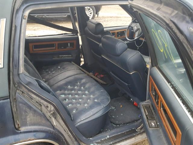 1G6CB5185H4238443 - 1987 CADILLAC FLEETWOOD BLUE photo 6