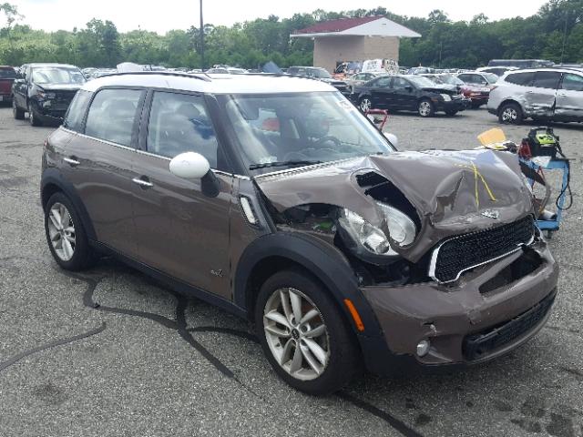 WMWZC5C51CWL60928 - 2012 MINI COOPER S C BROWN photo 1