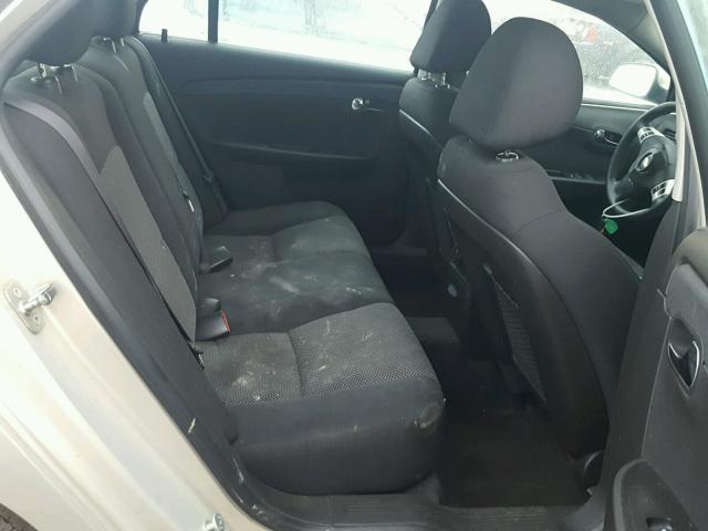 1G1ZC5EU0CF171106 - 2012 CHEVROLET MALIBU 1LT 金色 照片 6