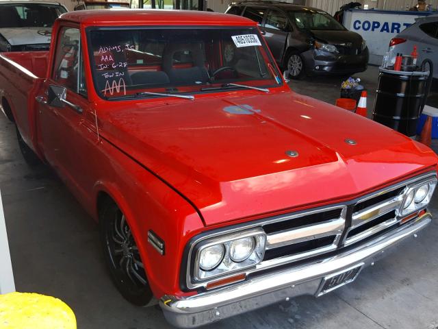 CM10DZB19480 - 1968 GMC C-10 RED photo 1