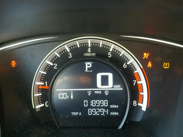 SHHFK7H46HU409264 - 2017 HONDA CIVIC SPOR GRAY photo 8