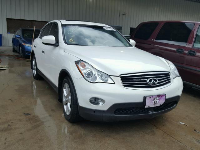 JNKAJ09F38M351254 - 2008 INFINITI EX35 BASE WHITE photo 1